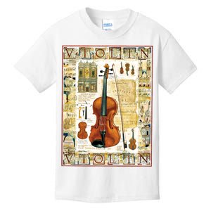 Violin Kids T-Shirt