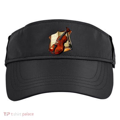 Violin and Sheet Music Adult Drive Performance Visor