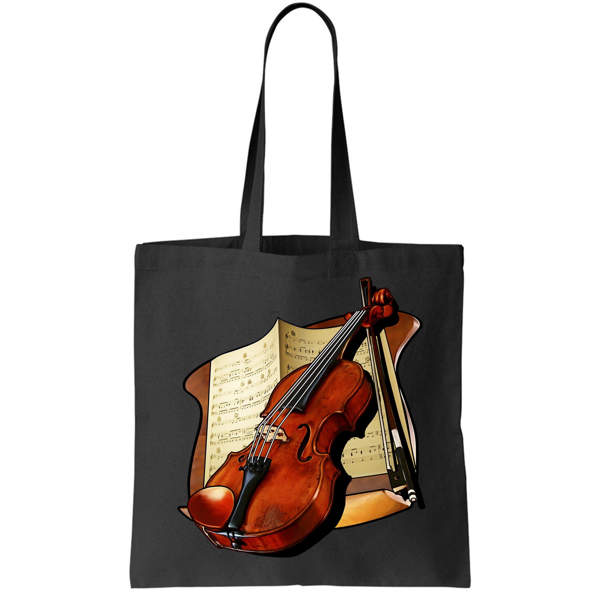Violin and Sheet Music Bag
