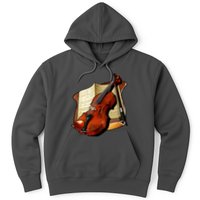 Violin and Sheet Music Hoodie