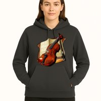 Violin and Sheet Music Hoodie