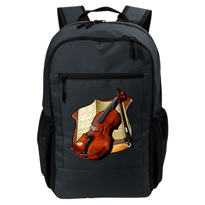 Violin and Sheet Music Backpack