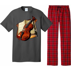 Violin and Sheet Music Pajama Set