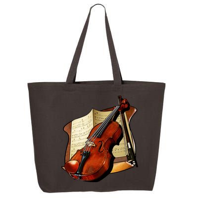Violin and Sheet Music 25L Jumbo Tote