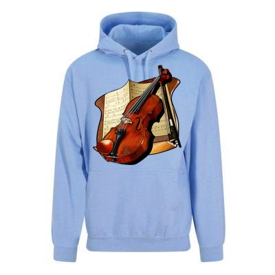 Violin and Sheet Music Unisex Surf Hoodie