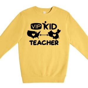 VIP Kid Teacher International Online Learning Premium Crewneck Sweatshirt