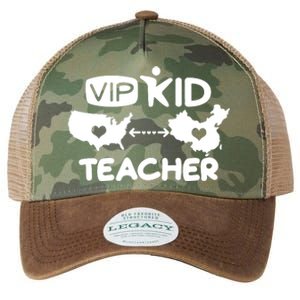 VIP Kid Teacher International Online Learning Legacy Tie Dye Trucker Hat