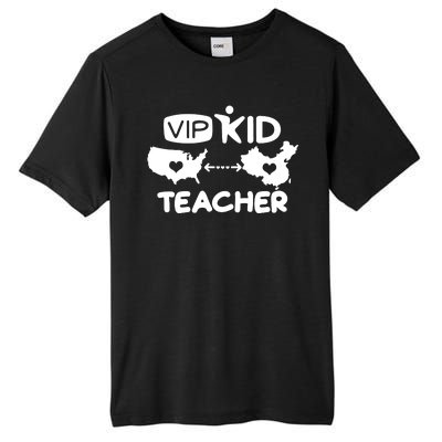 VIP Kid Teacher International Online Learning Tall Fusion ChromaSoft Performance T-Shirt