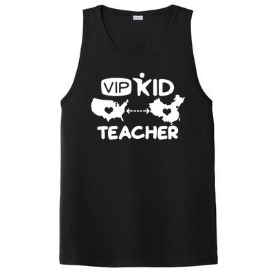 VIP Kid Teacher International Online Learning PosiCharge Competitor Tank