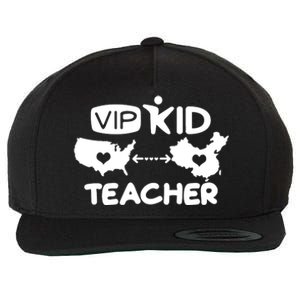 VIP Kid Teacher International Online Learning Wool Snapback Cap