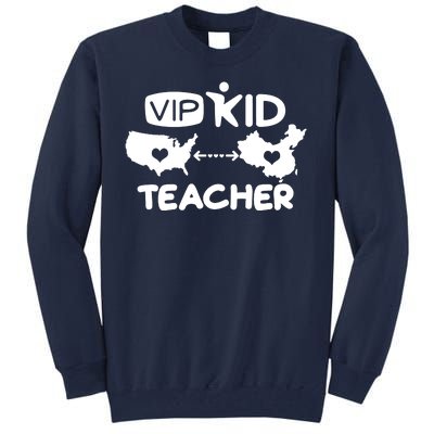 VIP Kid Teacher International Online Learning Tall Sweatshirt