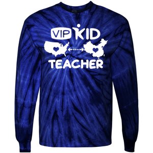 VIP Kid Teacher International Online Learning Tie-Dye Long Sleeve Shirt