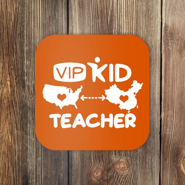 VIP Kid Teacher International Online Learning Coaster