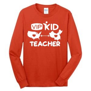 VIP Kid Teacher International Online Learning Tall Long Sleeve T-Shirt