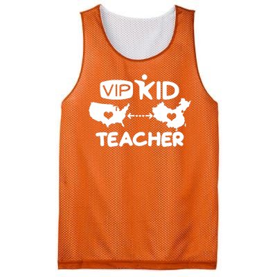 VIP Kid Teacher International Online Learning Mesh Reversible Basketball Jersey Tank