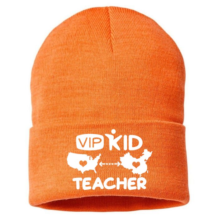 VIP Kid Teacher International Online Learning Sustainable Knit Beanie