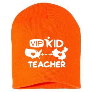 VIP Kid Teacher International Online Learning Short Acrylic Beanie