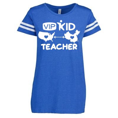 VIP Kid Teacher International Online Learning Enza Ladies Jersey Football T-Shirt