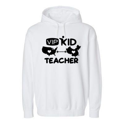 VIP Kid Teacher International Online Learning Garment-Dyed Fleece Hoodie