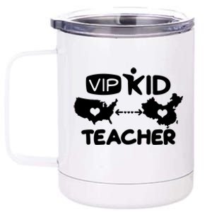 VIP Kid Teacher International Online Learning 12 oz Stainless Steel Tumbler Cup