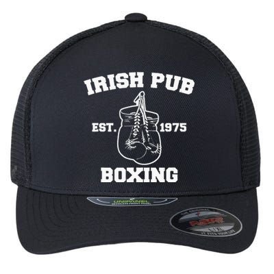 Vintage Irish Pub Est 1975 Boxing Day Flexfit Unipanel Trucker Cap