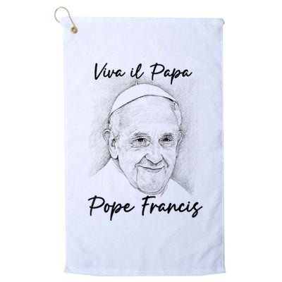 Viva Il Papa Pope Francis  Golf Towel