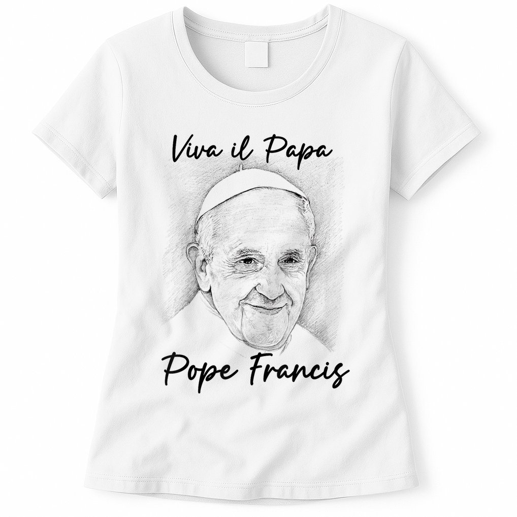Viva Il Papa Pope Francis  Womens T-Shirt