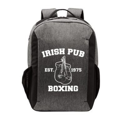 Vintage Irish Pub Est 1975 Boxing Day Vector Backpack