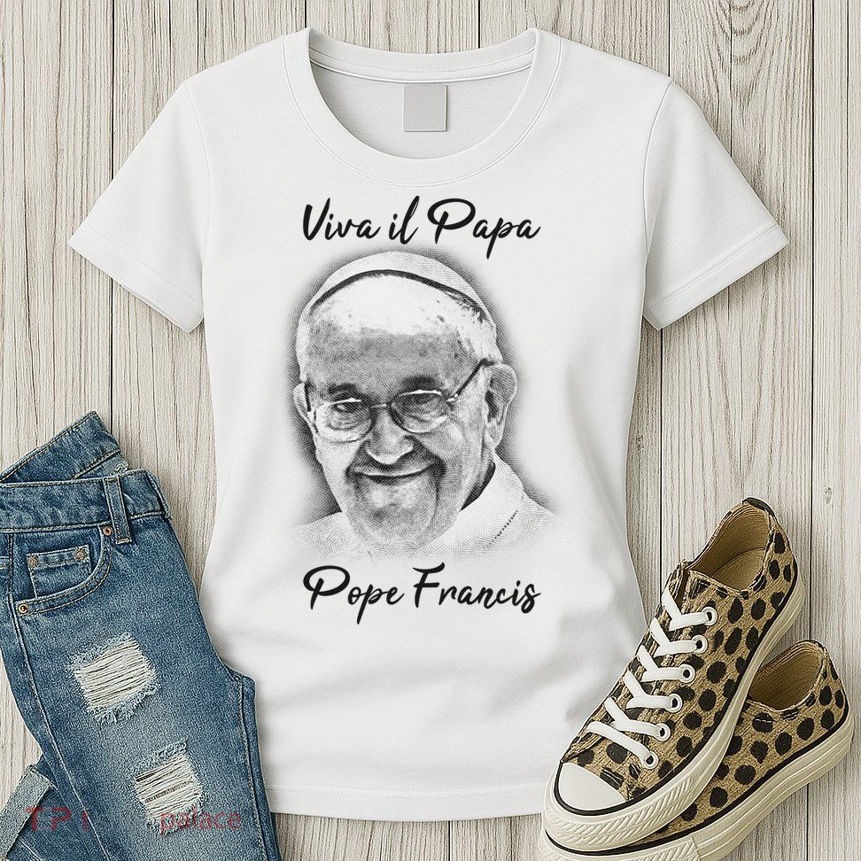 Viva Il Papa Pope Francis 1936-2025 Memorial Womens T-Shirt