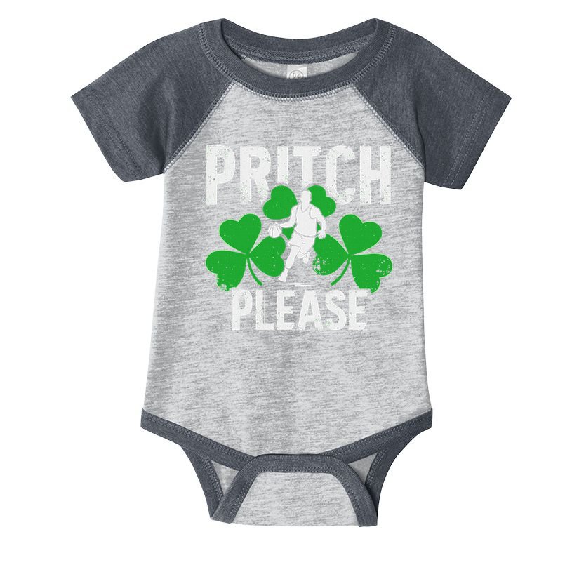 Vintage Irish Pritch Please Basketball Infant Baby Jersey Bodysuit