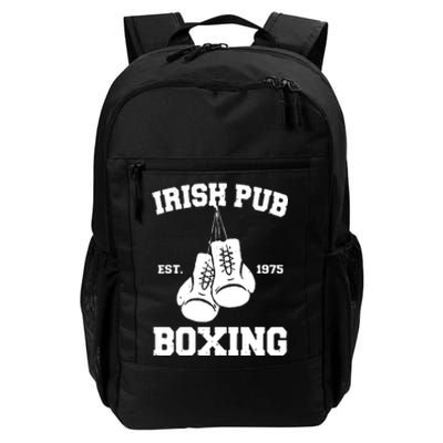 Vintage Irish Pub Est 1975 Boxing Day Tees Daily Commute Backpack