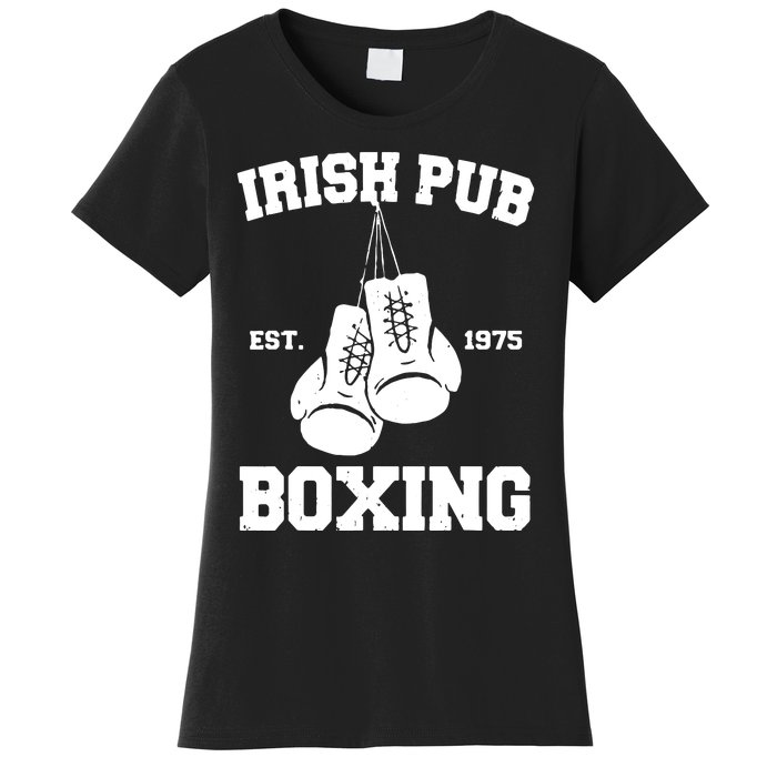 Vintage Irish Pub Est 1975 Boxing Day Tees Women's T-Shirt