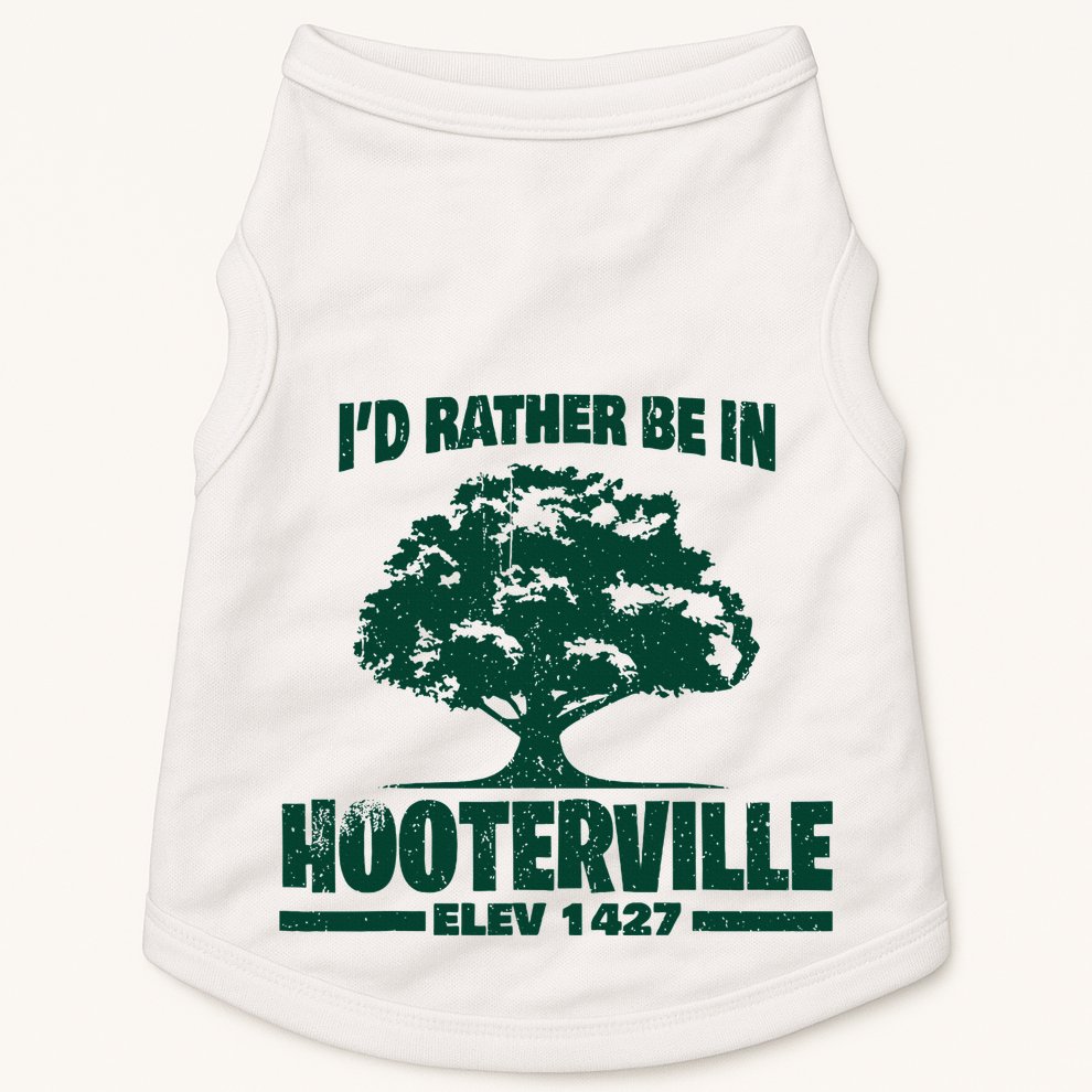 Vintage ID Rather Be In Hooterville 1427 Doggie Tank