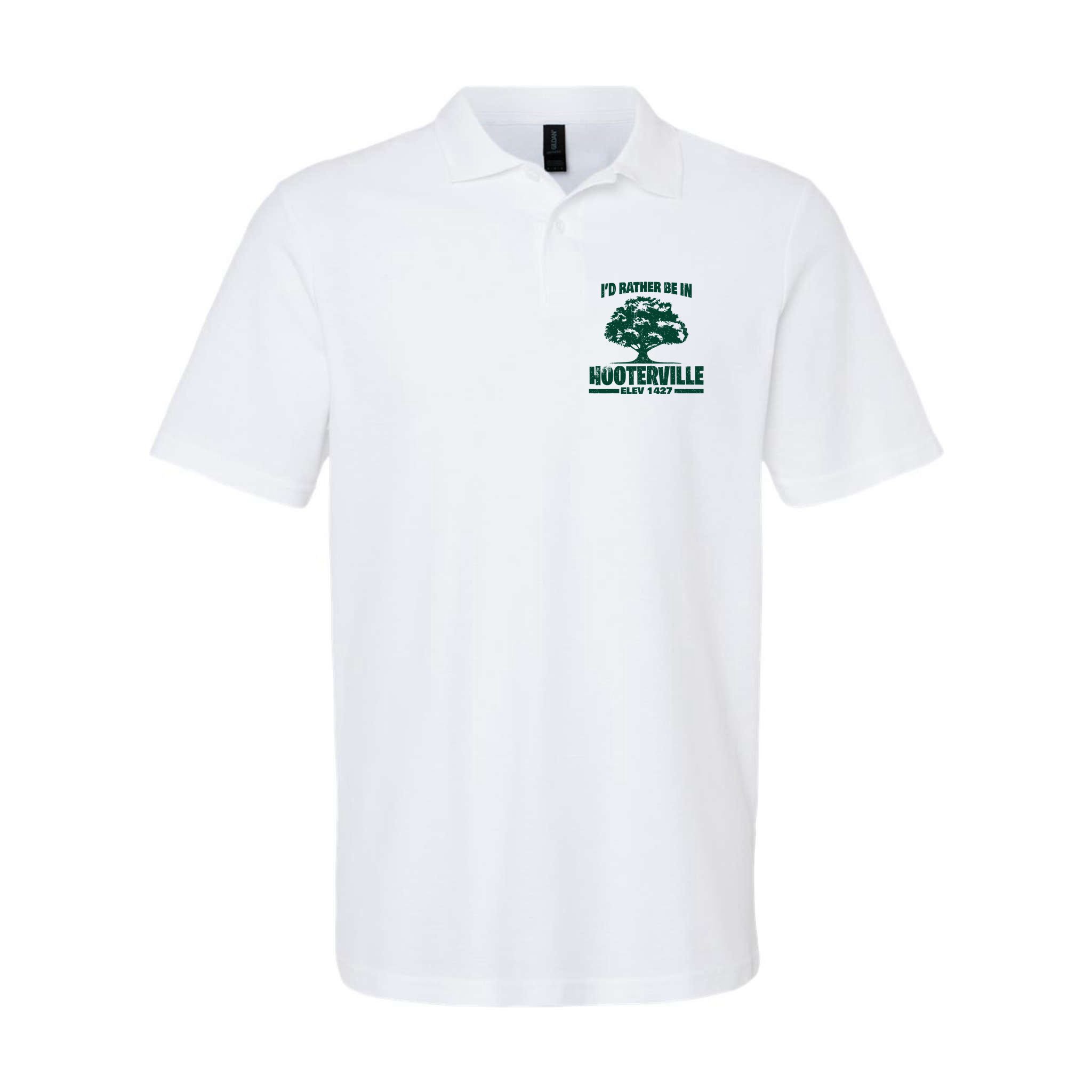 Vintage ID Rather Be In Hooterville 1427 Polo