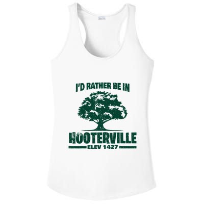 Vintage ID Rather Be In Hooterville 1427 Ladies PosiCharge Competitor Racerback Tank