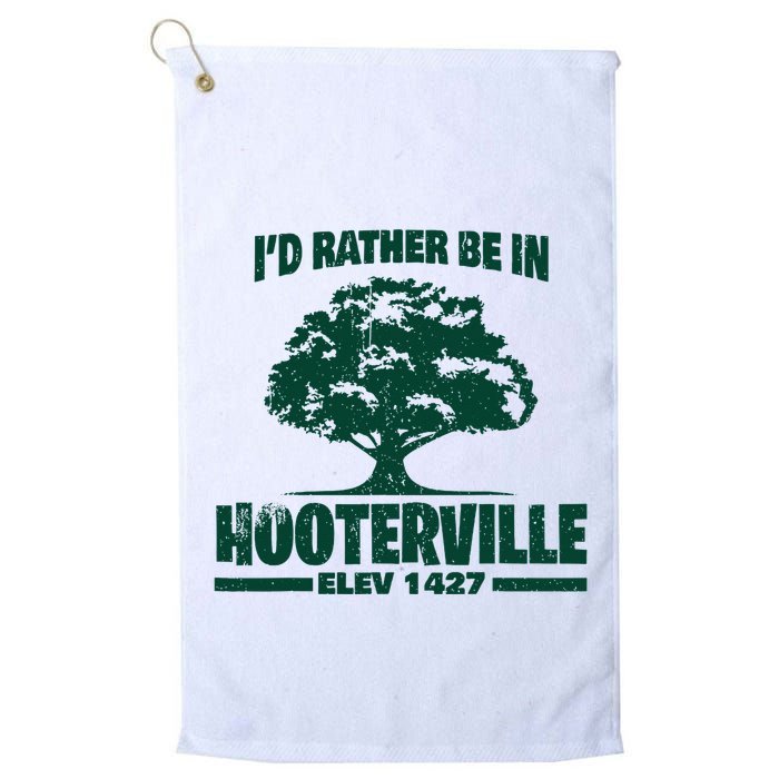 Vintage ID Rather Be In Hooterville 1427 Golf Towel