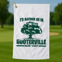Vintage ID Rather Be In Hooterville 1427 Golf Towel