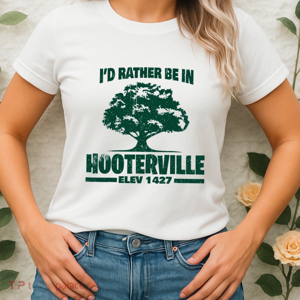 Vintage ID Rather Be In Hooterville 1427 Womens T-Shirt