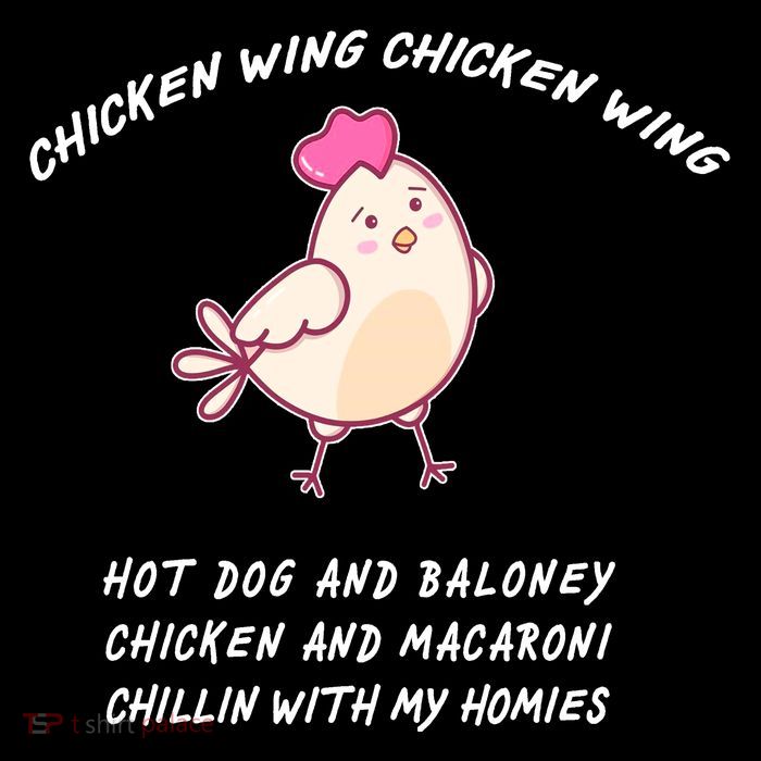 Viral Chicken Wing Chicken Wing Hot Dog & Bologna Song Performance Shirt
