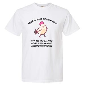 Viral Chicken Wing Chicken Wing Hot Dog & Bologna Song Garment-Dyed Heavyweight T-Shirt