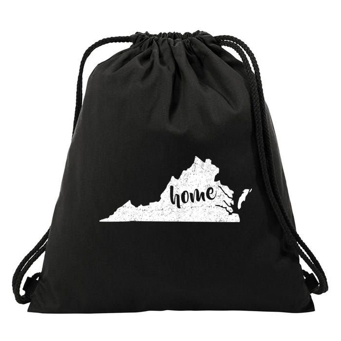 Virginia Home State Drawstring Bag