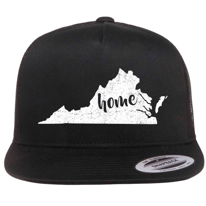 Virginia Home State Flat Bill Trucker Hat