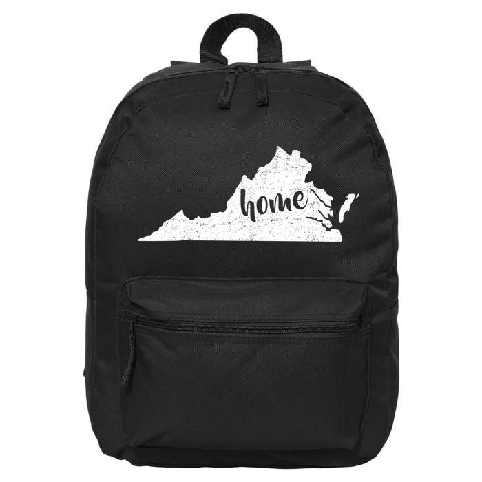 Virginia Home State 16 in Basic Backpack