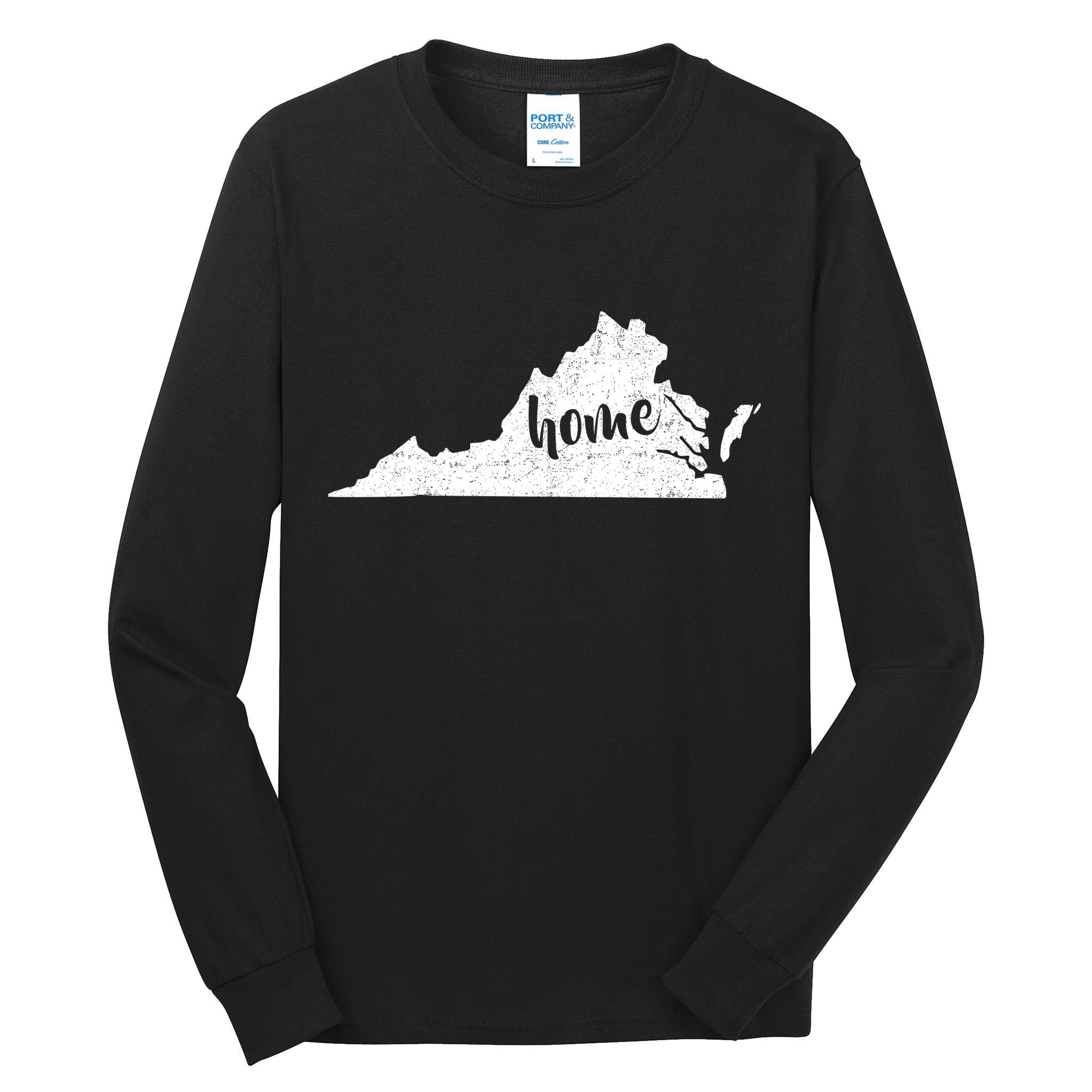 Virginia Home State Tall Long Sleeve T-Shirt