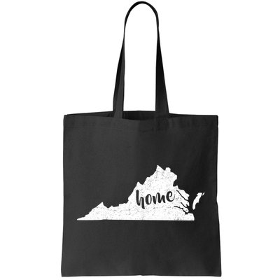 Virginia Home State Tote Bag