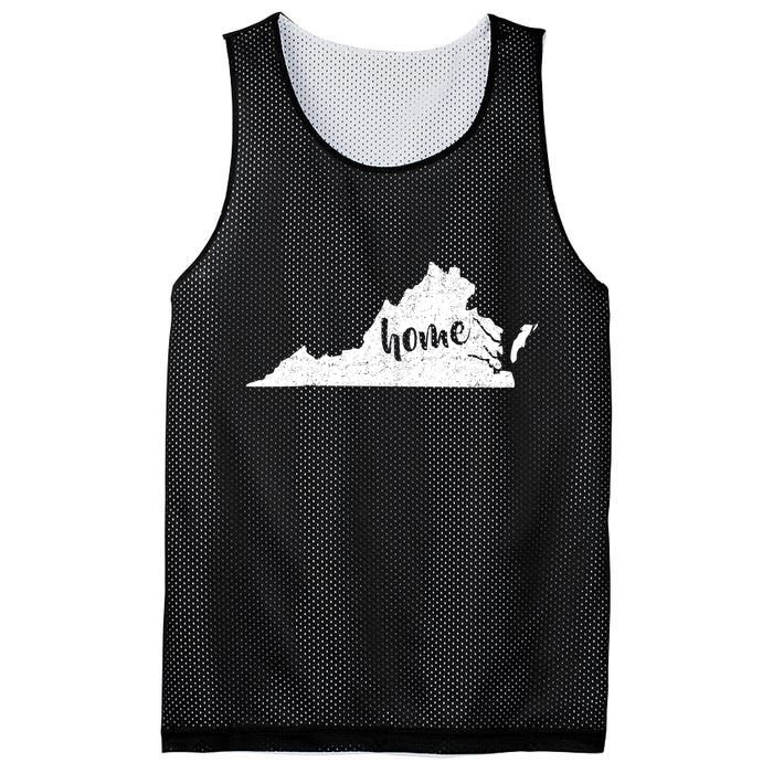 Virginia Home State Mesh Reversible Basketball Jersey Tank