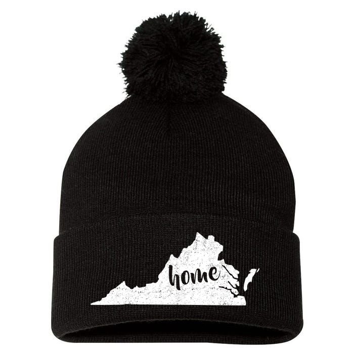 Virginia Home State Pom Pom 12in Knit Beanie