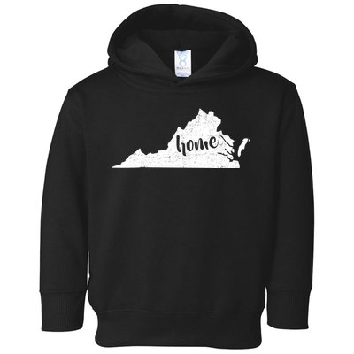 Virginia Home State Toddler Hoodie