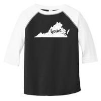 Virginia Home State Toddler Fine Jersey T-Shirt