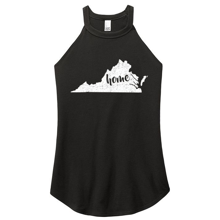 Virginia Home State Women's Perfect Tri Rocker Tank